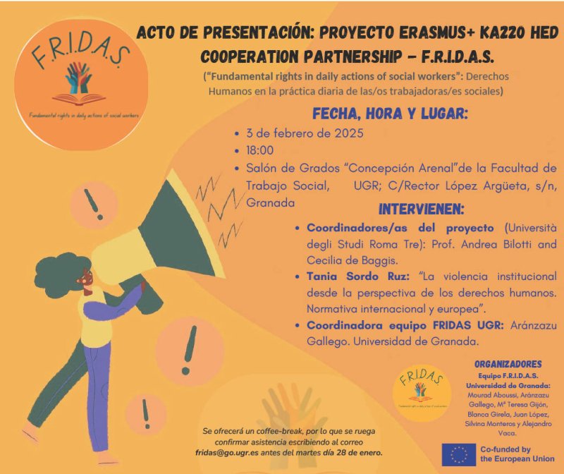 Presentación del acto. Presentación del acto